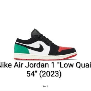 Air Jordan 1 Low "Quai 54" (2023) Mens 12 EUC W/Box & Hangtag